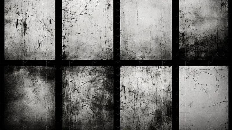 Grunge Texture Overlay Sets