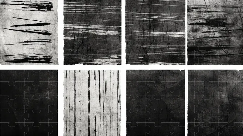 Grunge Texture Overlay Sets