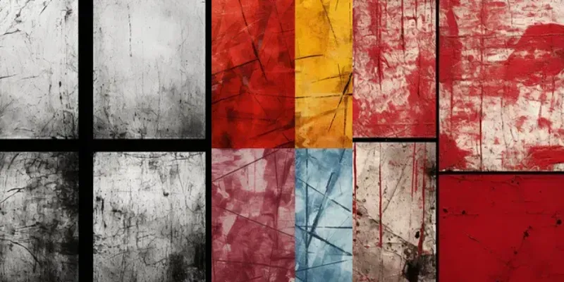 Grunge Texture Overlay Sets generated by undefined