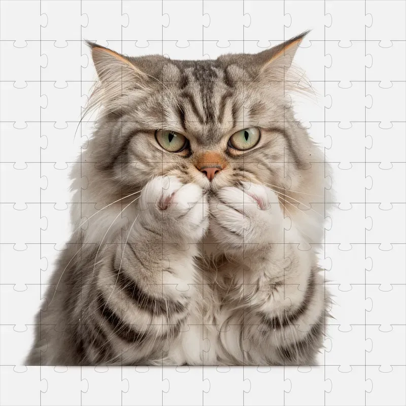 Funny Cat Meme Cutout Stickers