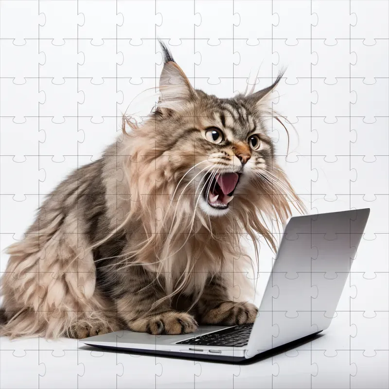Funny Cat Meme Cutout Stickers