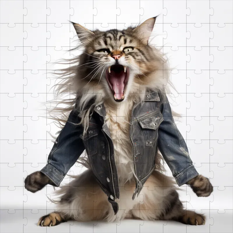 Funny Cat Meme Cutout Stickers