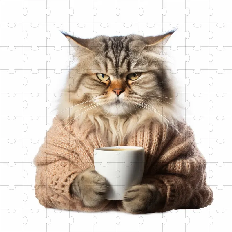 Funny Cat Meme Cutout Stickers