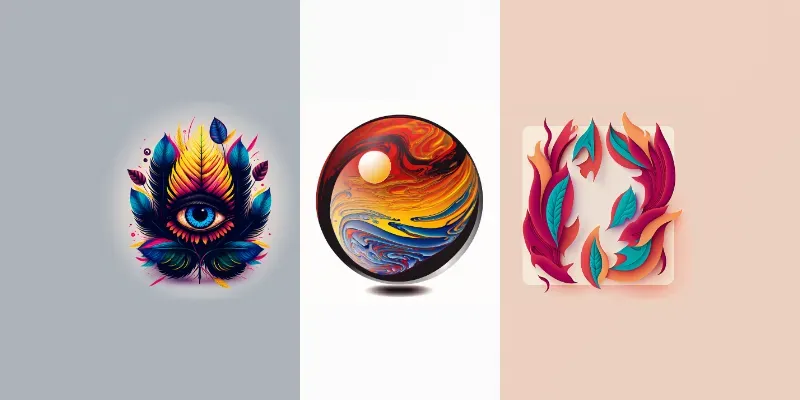 Abstract Style Logos generated by undefined