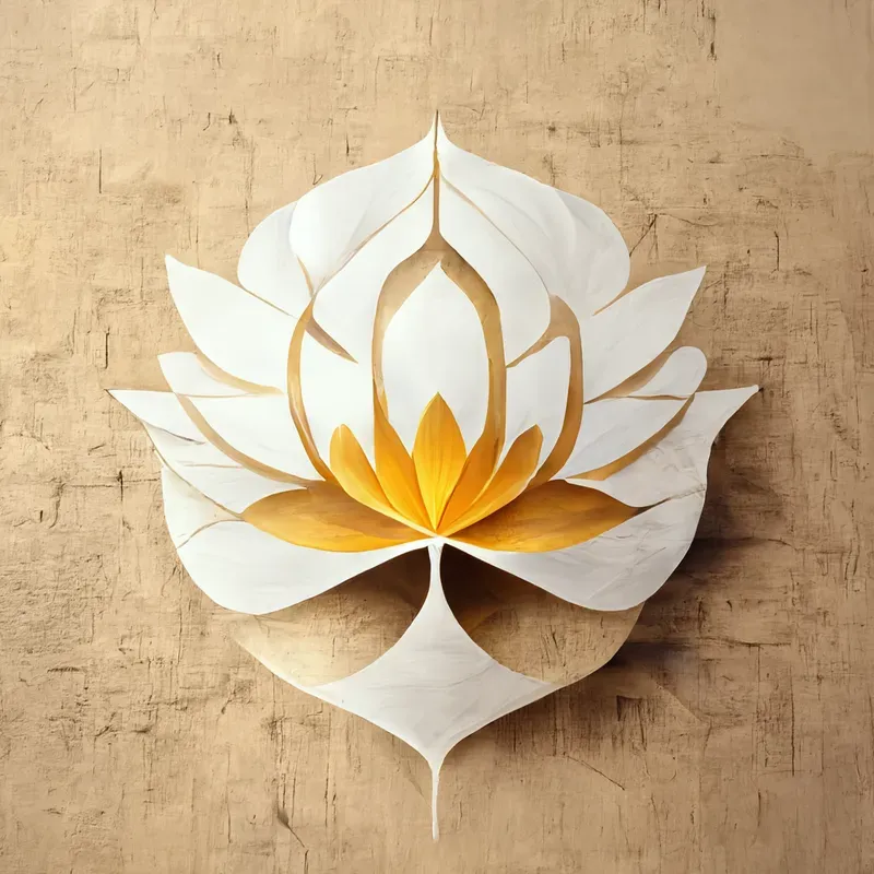 3D Lotus Logo