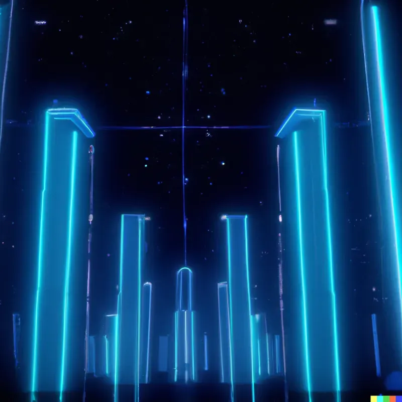 Futuristic City Backdrop