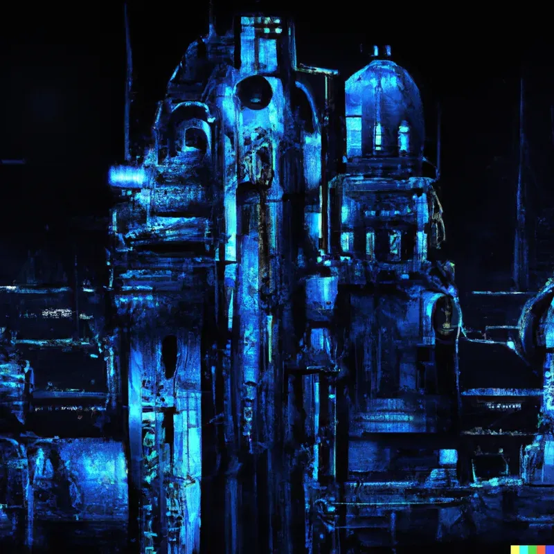 Futuristic City Backdrop