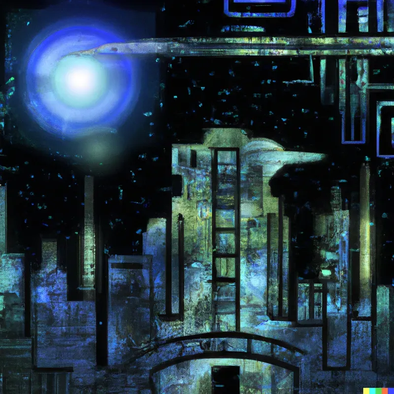 Futuristic City Backdrop