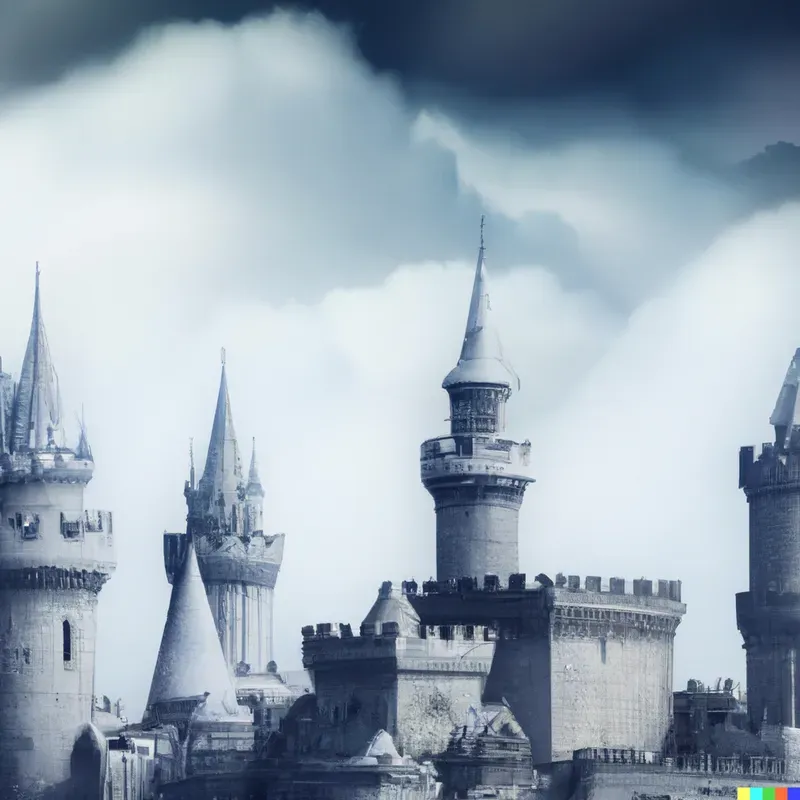 Medieval Castle Backdrop