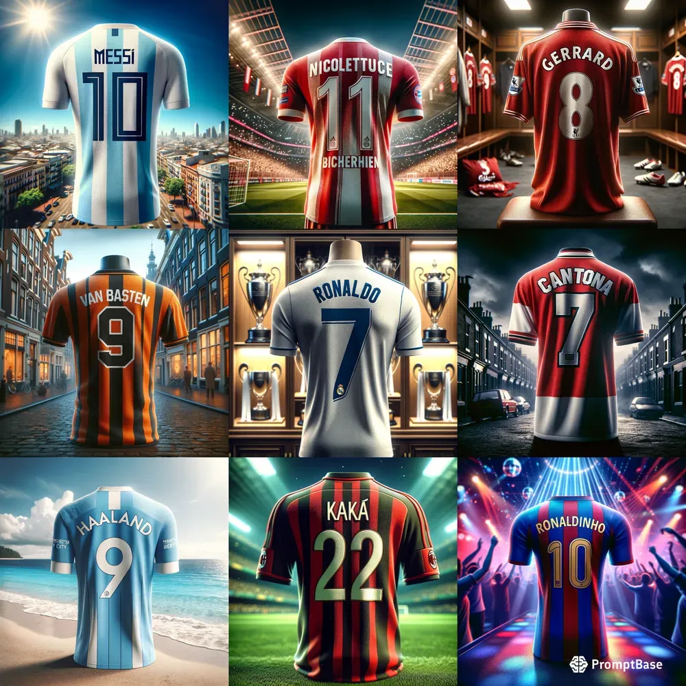 Customizable Football Kits