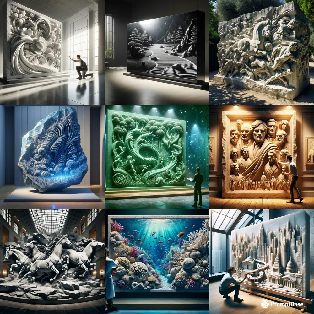 Sculpted Echoes Harmonies In Stone