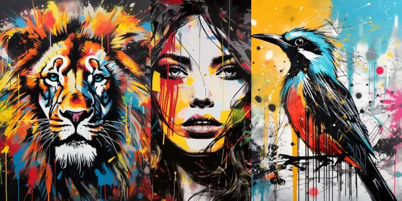 Graffiti Illustrations generated by undefined