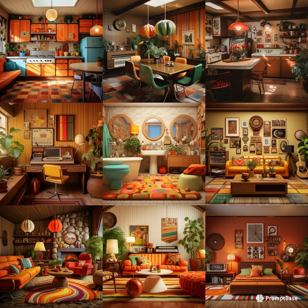 1970s Home Interiors
