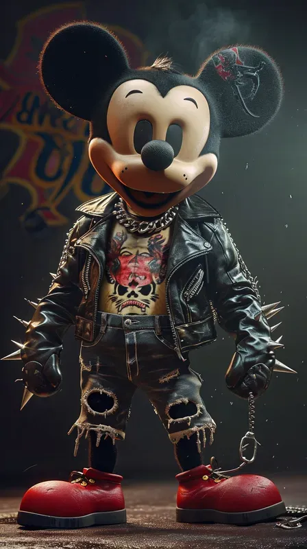 Characters And Superheroes As Gangsters