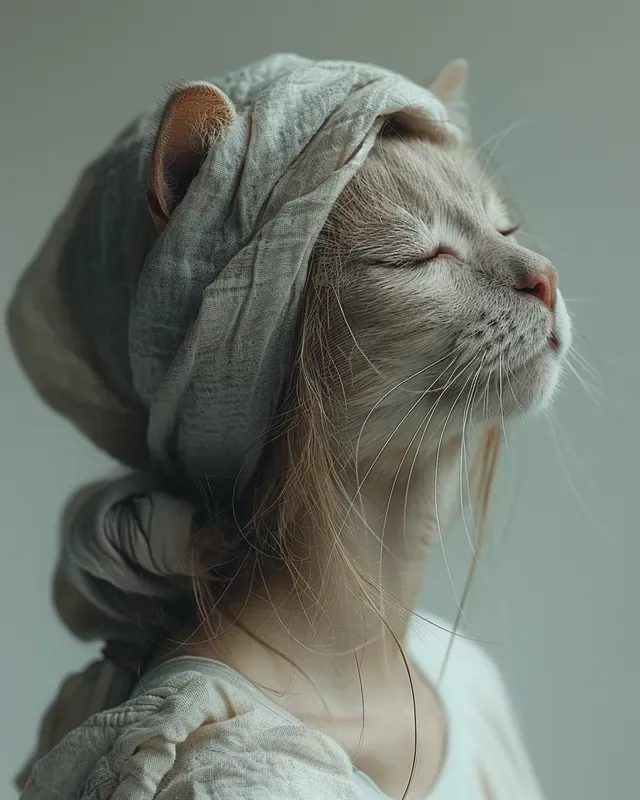 Animal Face Hybrid Portraits
