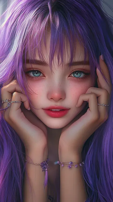 Hyperrealistic Anime Girl Portraits