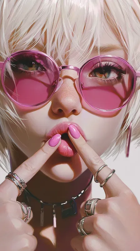 Hyperrealistic Anime Girl Portraits