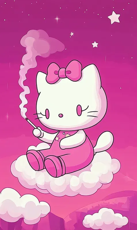 Smoking Cartoon Characters Illustrations