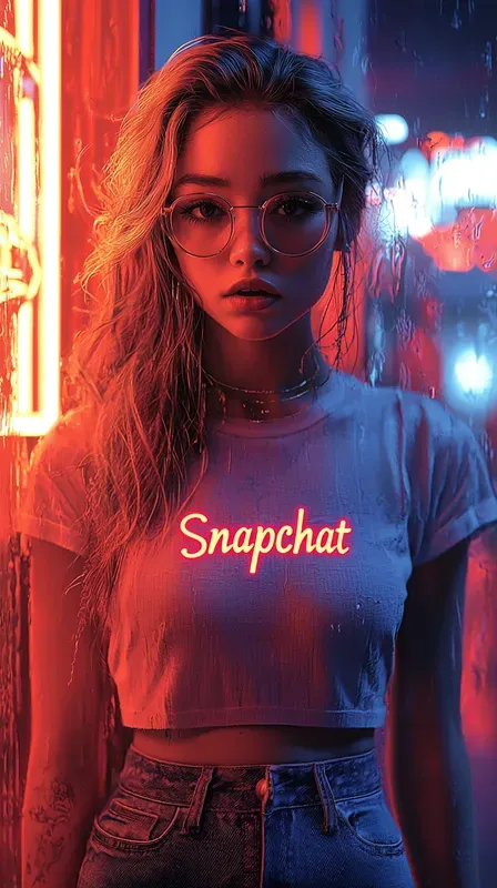Futuristic Digital Advertising Characters