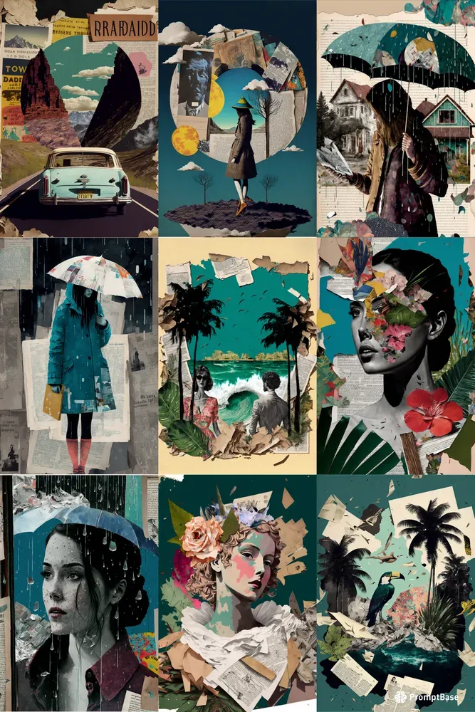 Surreal Collage Print Projects