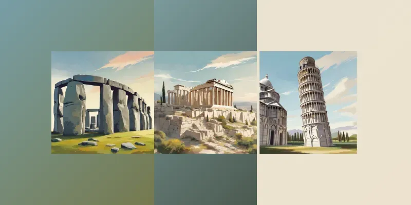 World Landmarks Artworks generated by undefined
