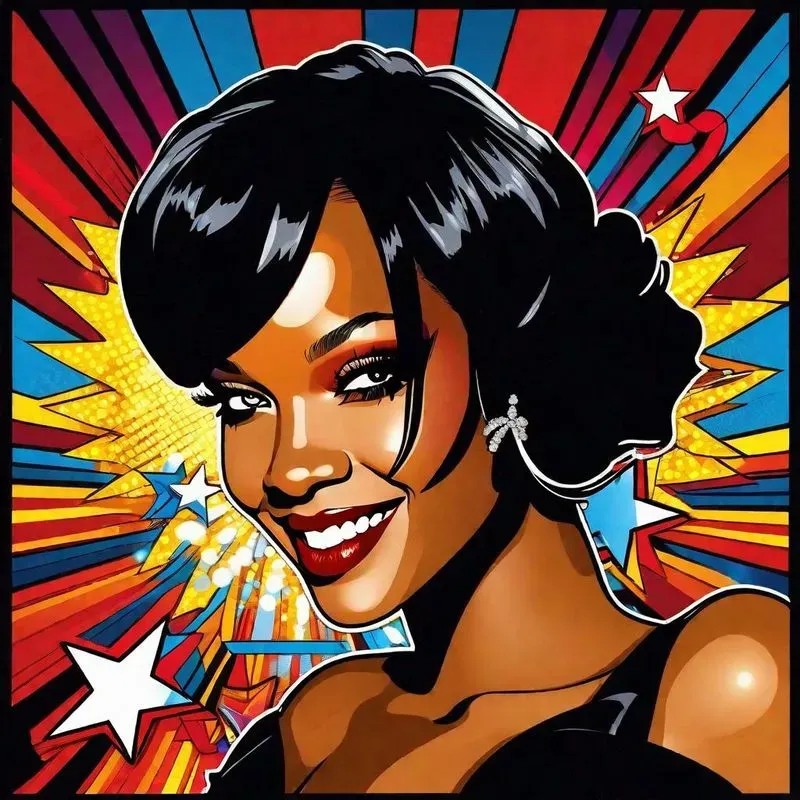 Retro Pop Star Characters