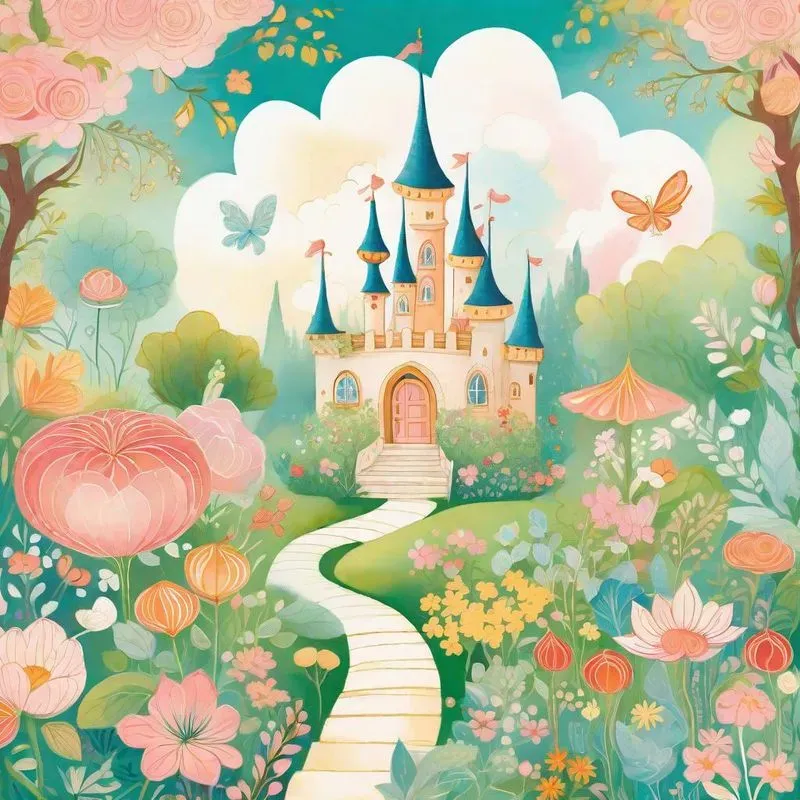 Fairy Tale Scene Illustrations
