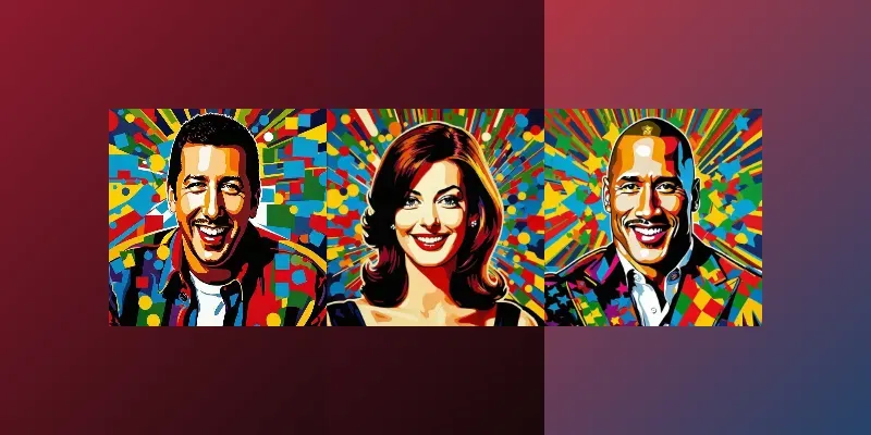 Retro Pop Art Celebrities