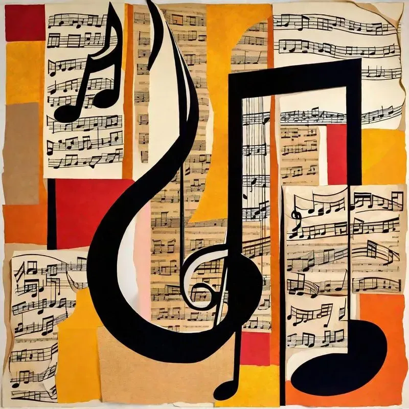 Papier Colle Collage Art
