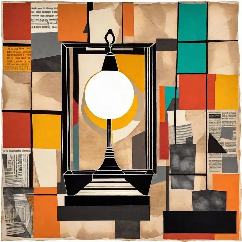 Papier Colle Collage Art