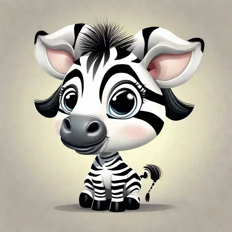 Cute Animal Digital Characters