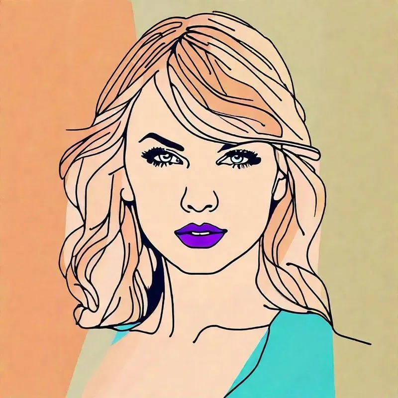 One Line Celebrity Drawings