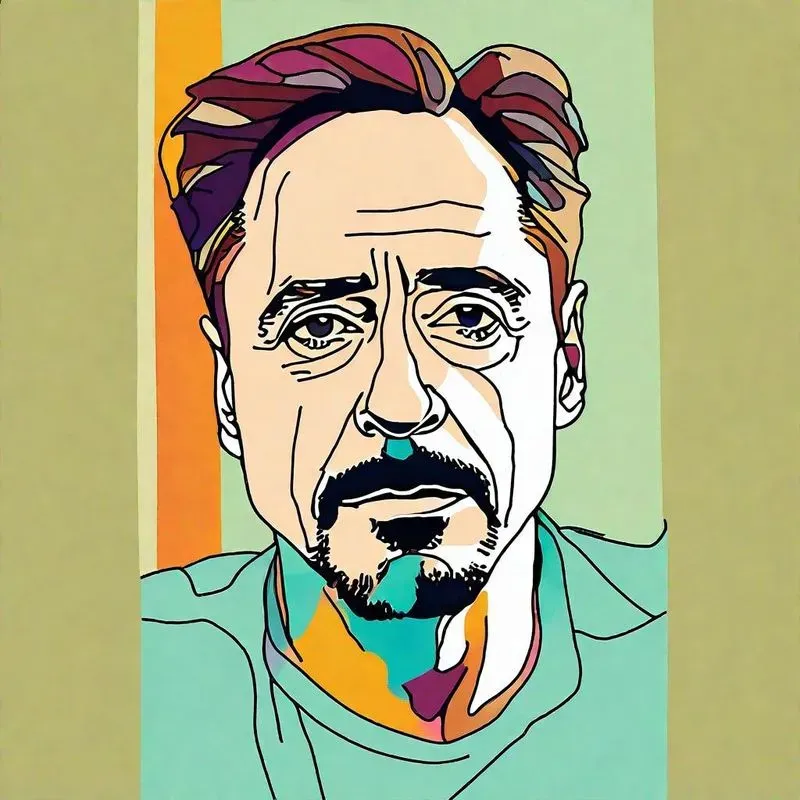 One Line Celebrity Drawings