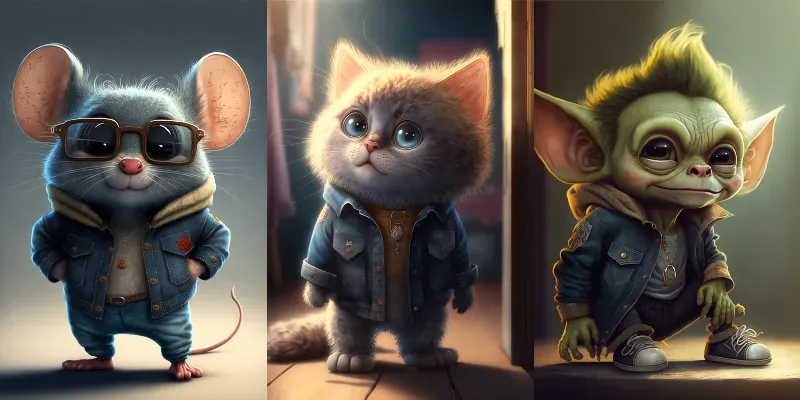Cute Characters generated by undefined