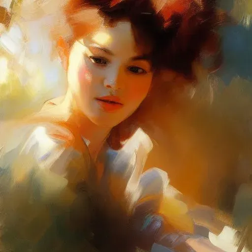 Warm Dreamy Impressionistic Portraits