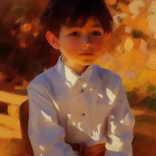 Warm Dreamy Impressionistic Portraits