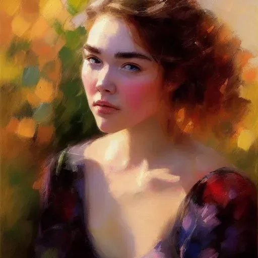 Warm Dreamy Impressionistic Portraits