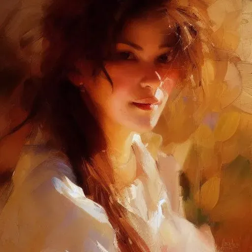 Warm Dreamy Impressionistic Portraits