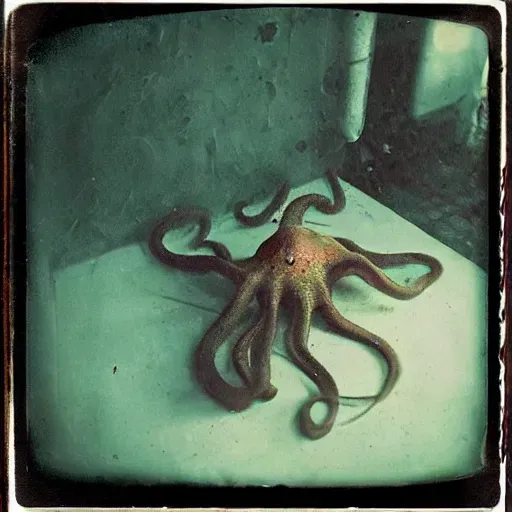 Creepy Polaroid Photographs