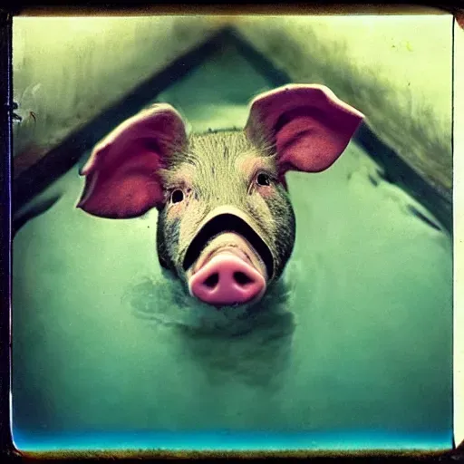 Creepy Polaroid Photographs