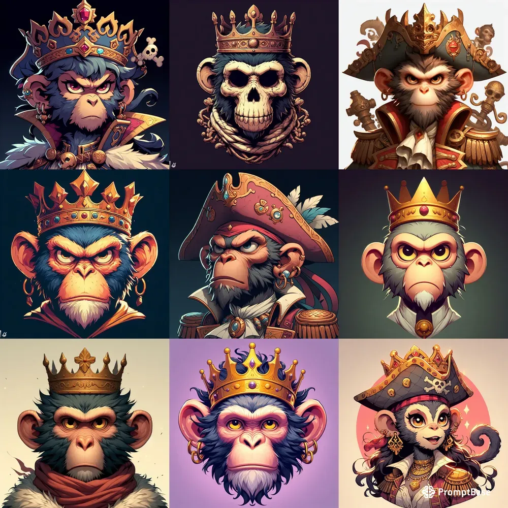 Ape Crown Avatars