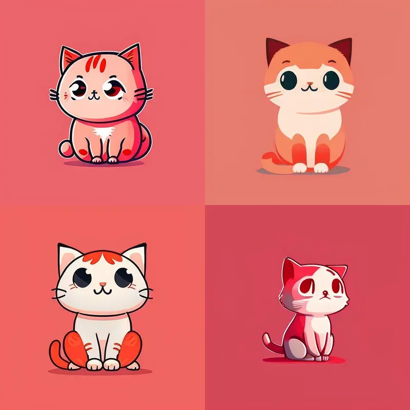Cute Cats Illustrations