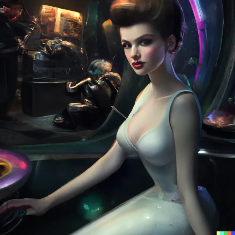 Retro Sci-fi Pinups