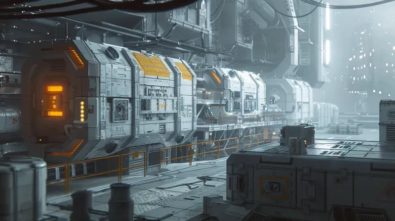 Sci Fi Point And Click Game Art