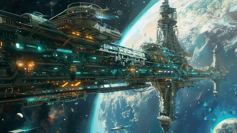 Sci Fi Point And Click Game Art