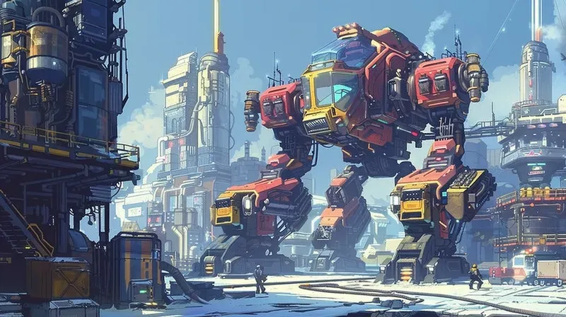 Sci Fi Point And Click Game Art