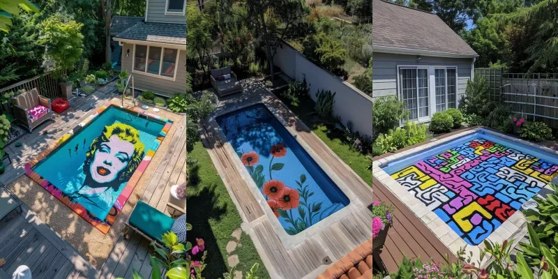 Artistic Swimming Pool generated by undefined