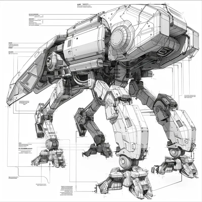 3D Drawing Sketches