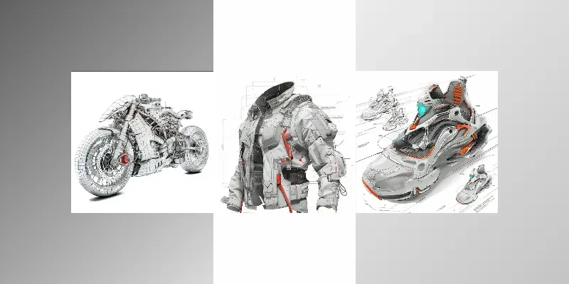 3D Drawing Sketches generated by undefined