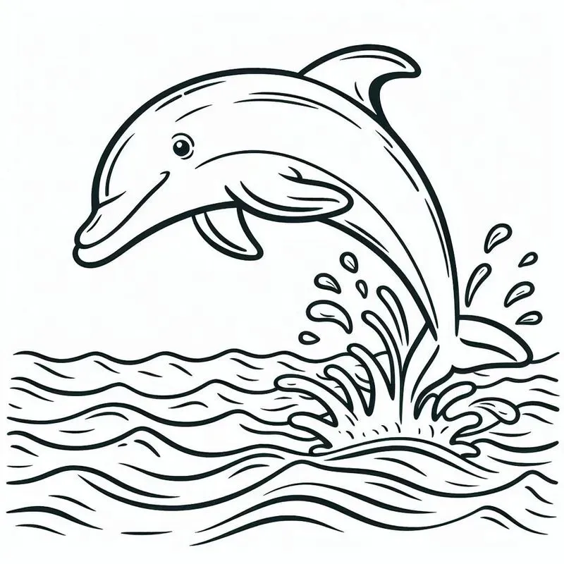 Cute Marine Life Coloring Pages For Kids